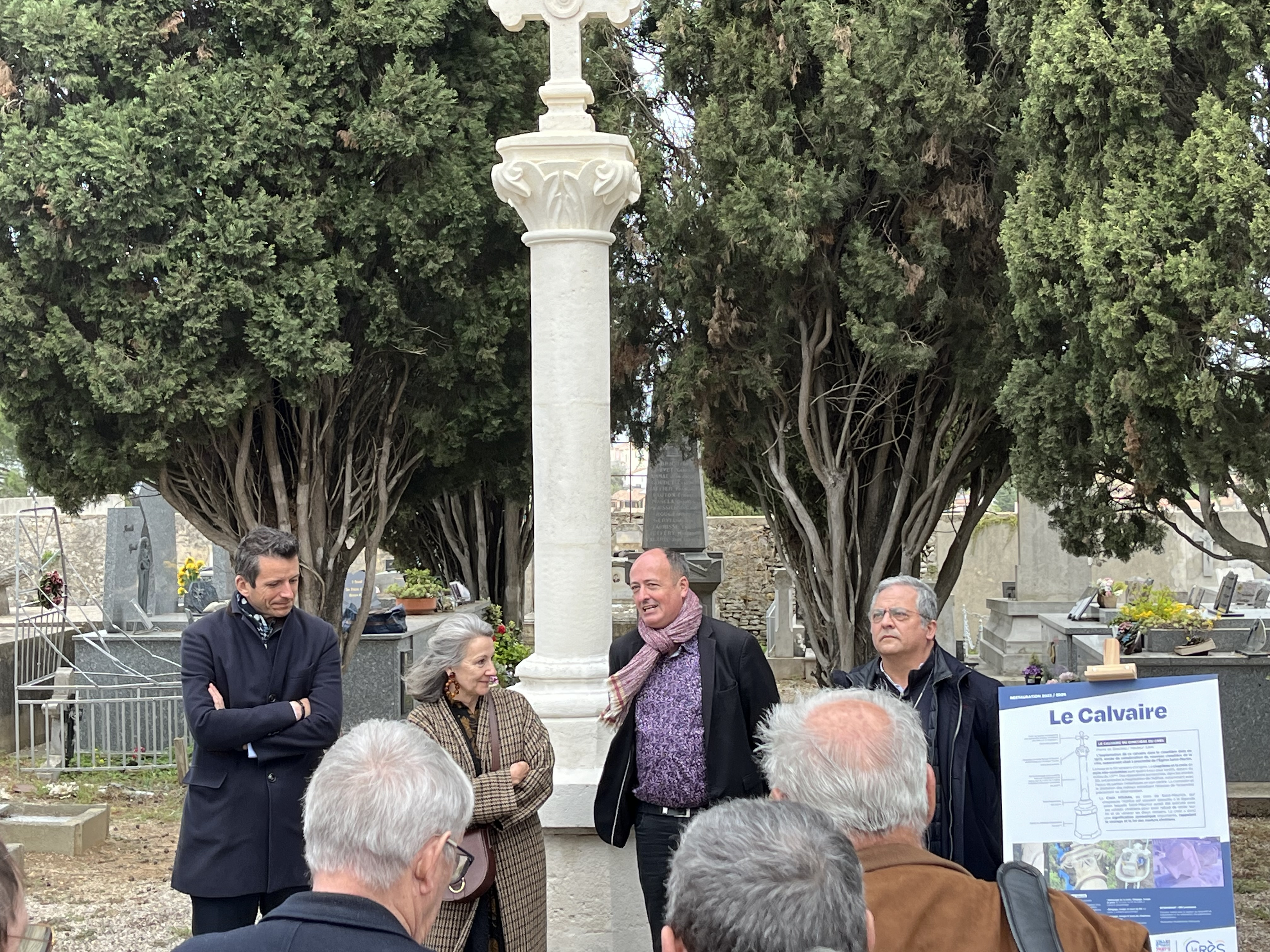 Inauguration des travaux de restauration