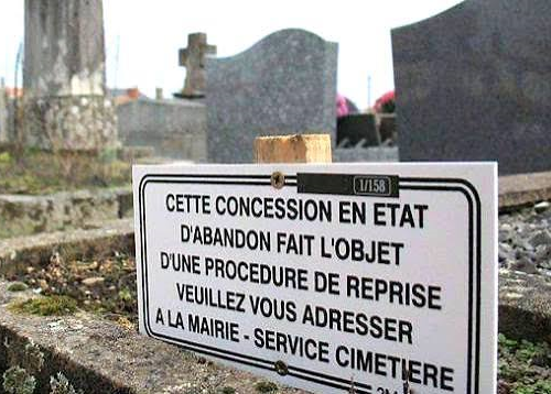 SAUVONS NOS TOMBES