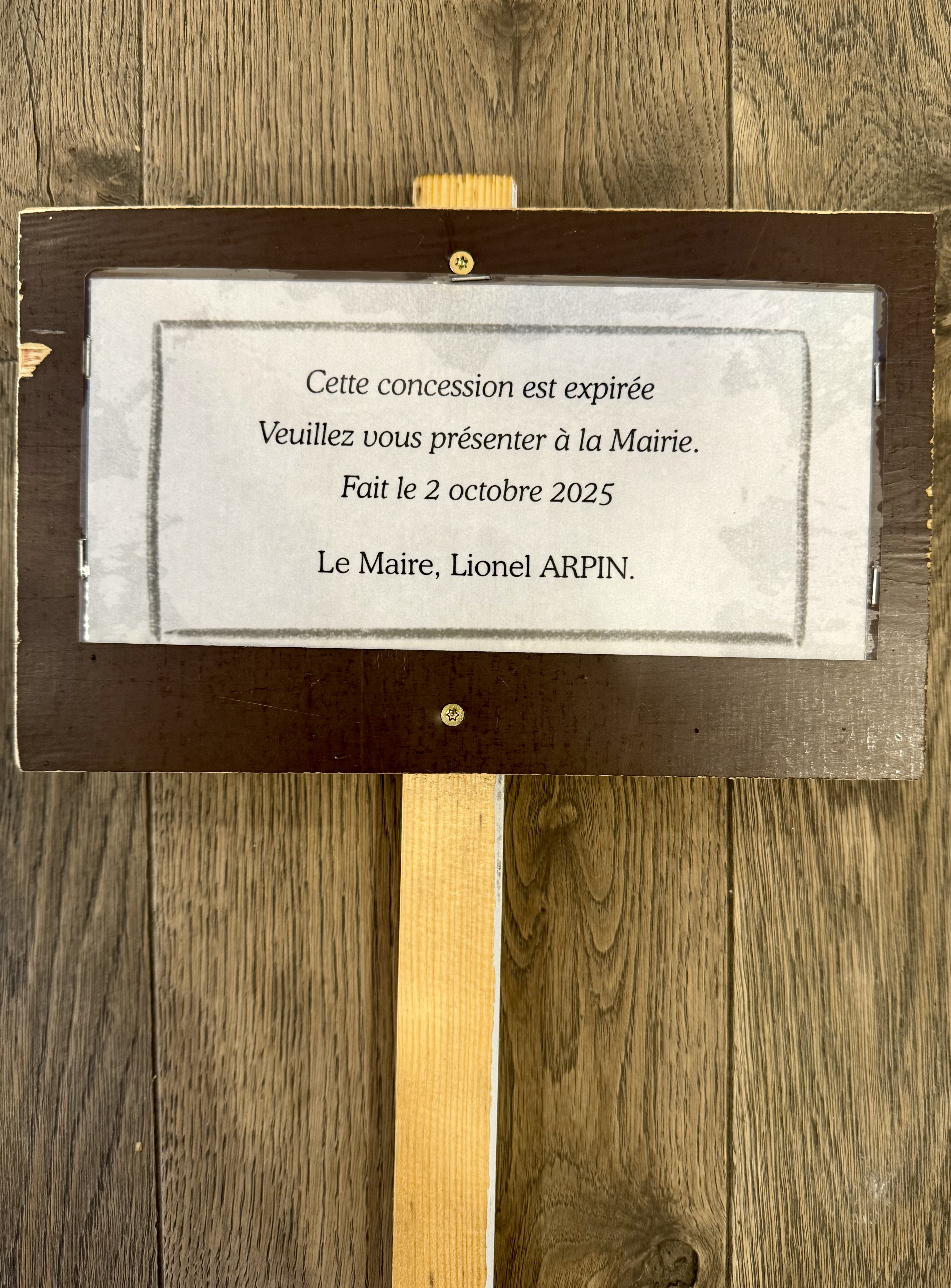 Concessions expirées : pensez au renouvellement